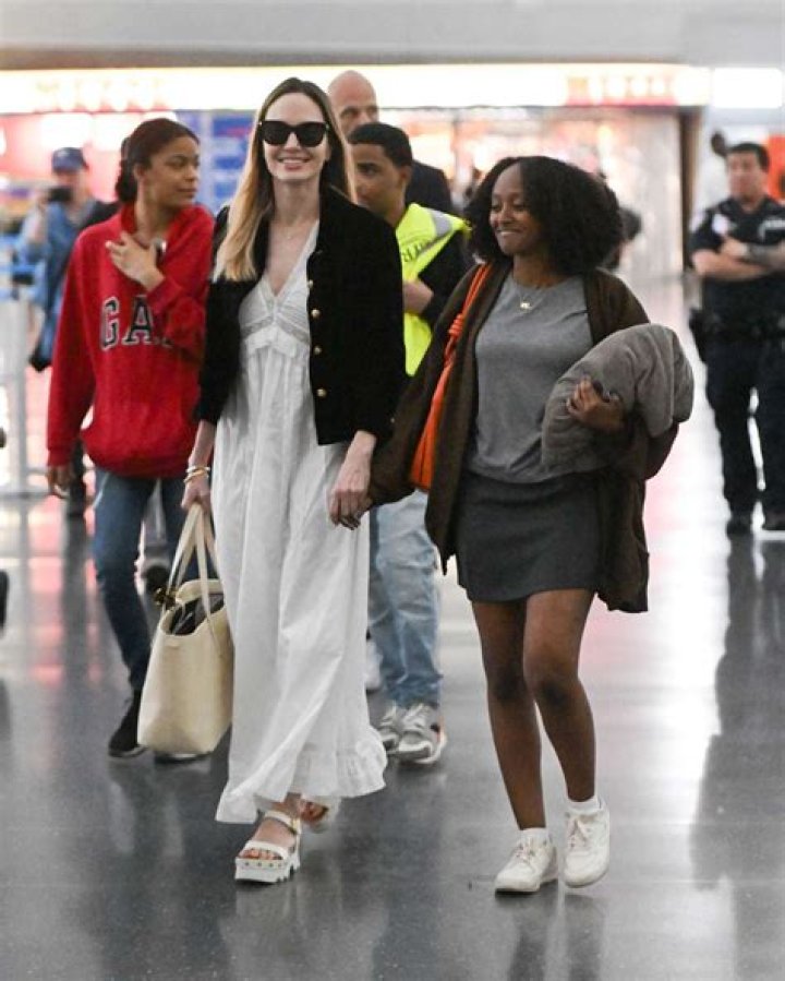 Angelina Jolie Steps Out With Daughter Zahara For 16h Birthday Shopping Trip — See Pics