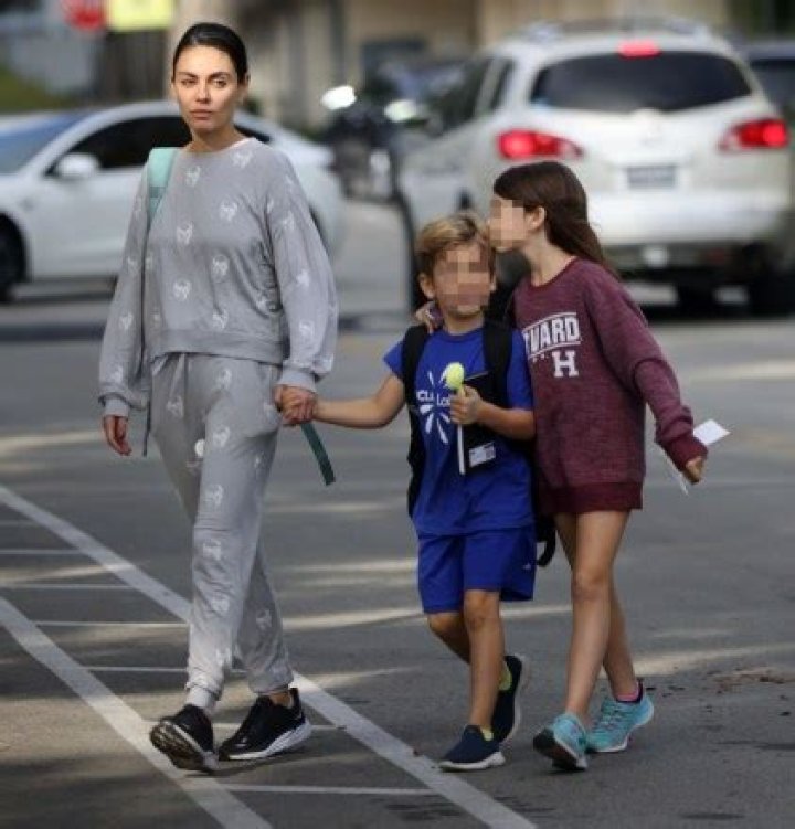 Ashton Kutcher & Mila Kunis Go Holiday Shopping With Kids Dimitri, 8, & Wyatt, 6: Photos