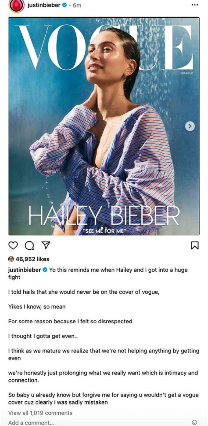 Bella Hadid & Justin Bieber Comment On Jaden Smith’s New Shirtless Pic – Hollywood Life