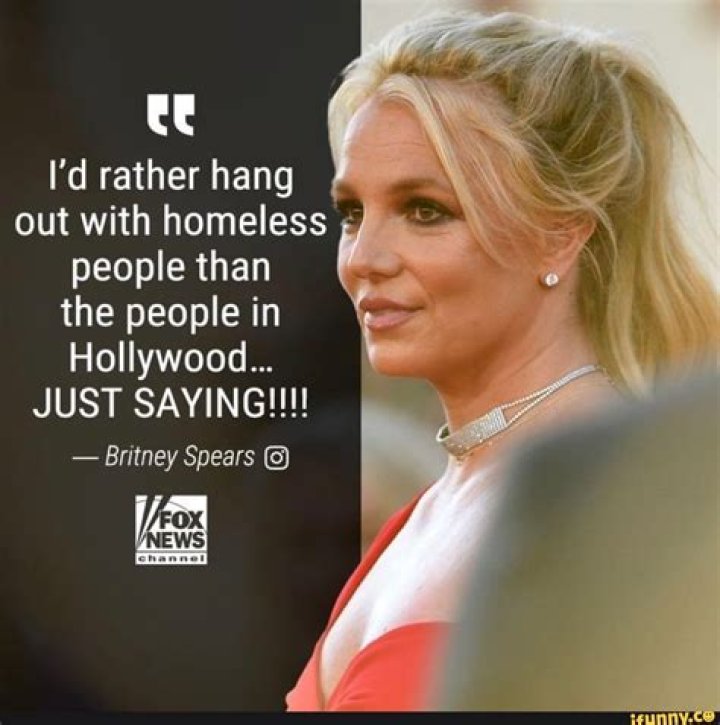 Britney Spears Blasts ‘The People In Hollywood’: I’d ‘Rather Hang Out With Homeless People’