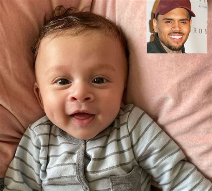 Chris Brown Sleeps With Adorable Newborn Son Aeko, 1 Month, On His Chest In Sweet New Pic