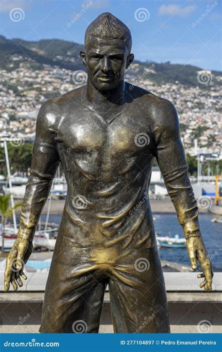 Cristiano Ronaldo’s Statue — PICS