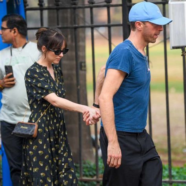 Dakota Johnson Picks Up Hunky Shirtless Chris Martin While Hiking & It’s Kinda Hot