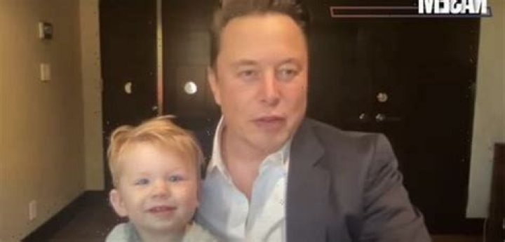 Elon Musk Shares Rare Glimpse Of His Son With Grimes, AE A-Xii, 1, In SpaceX Video Presentation
