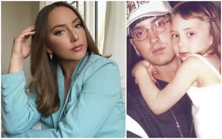 Eminem’s Daughter Hailie Jade, 24, Shows Off Her Winter Style In Plaid Coat & Trendy Newsboy Cap