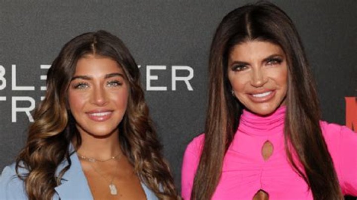 Gia Giudice, 21, Rocks Leather Pants & Cutout Bodysuit For Night Out With Mom Teresa