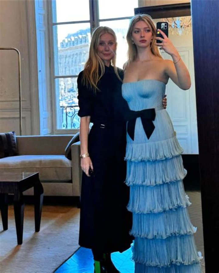 Gwyneth Paltrow’s Look-A-Like Daughter Apple Stuns In White Gown On Her 18th Birthday