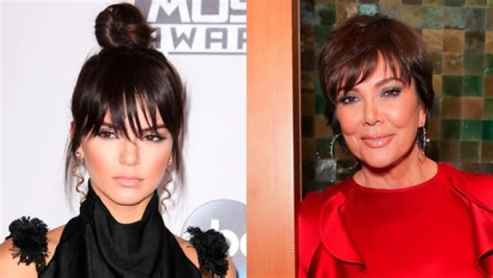 Kendall Jenner Looks Exactly Like Her Mom Kris Jenner With New Bangs: See Look-Alike Pics