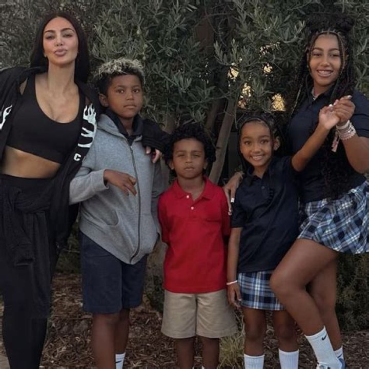 Kim Kardashian Gushes Over ‘Beautiful Girl’ Dream, 4, As Saint, 5, Psalm, 1, & Reign, 6, Play After Sleepover