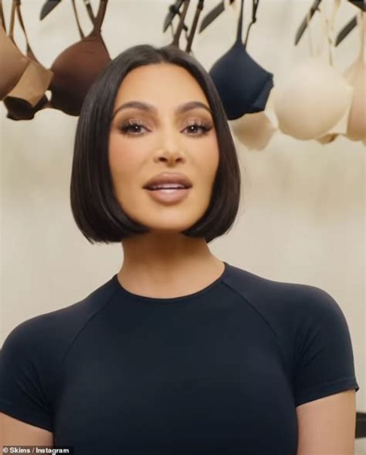 Kim Kardashian Pulls Her Dress Up & Shows You How To Look ‘Snatched’ With Her New SKIMS Line – Watch