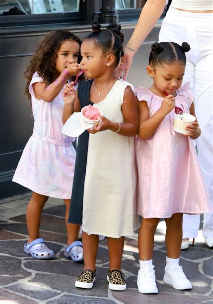 Kim Kardashian Shares Precious Photo Of Daughter Chicago Sharing A Group Hug With Stormi & True