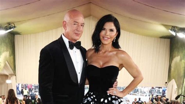 Lauren Sanchez Slays In Sequin Plunging Top & Skirt & Holds Hands With Jeff Bezos At Benefit Event