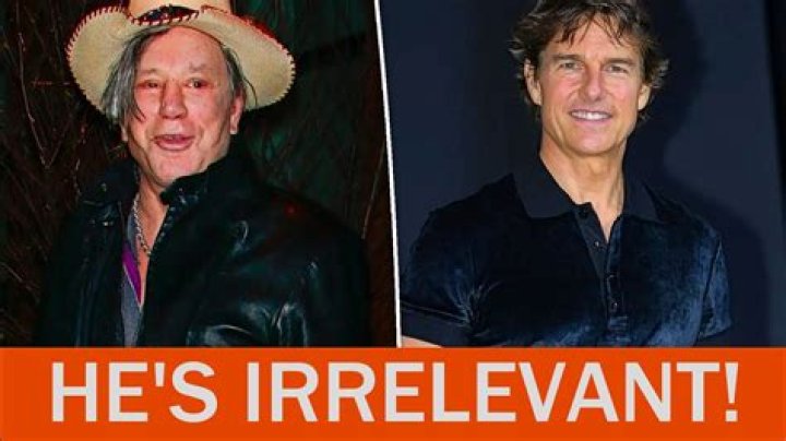 Mickey Rourke Calls Tom Cruise ‘Irrelevant’ In New Interview – Hollywood Life