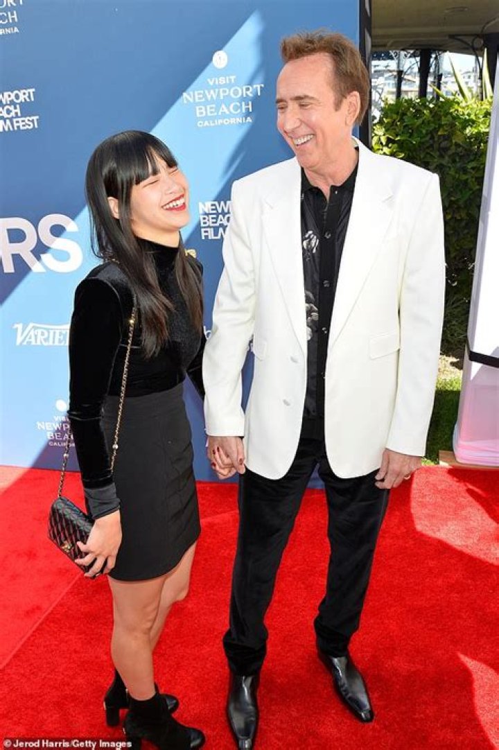 Nicolas Cage, 57, Takes New Wife Riko Shibata, 26, To His Star On Hollywood Walk Of Fame — Pics