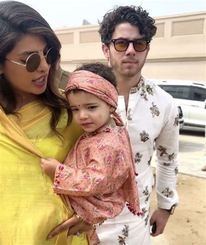 Priyanka Chopra & Nick Jonas Take Baby Malti, 7 Mos., For A Swim On Family Day: Photo