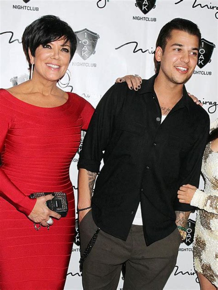 Rob Kardashian Is Slimmer Than Ever As He Proudly Poses With Mom Kris Jenner On Halloween — See Pic