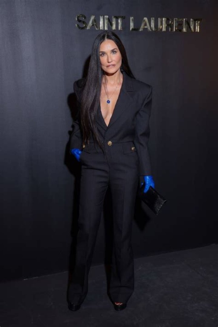 Stars Wearing Sexy Plunging Jumpsuits: Demi Moore & Other Celebs