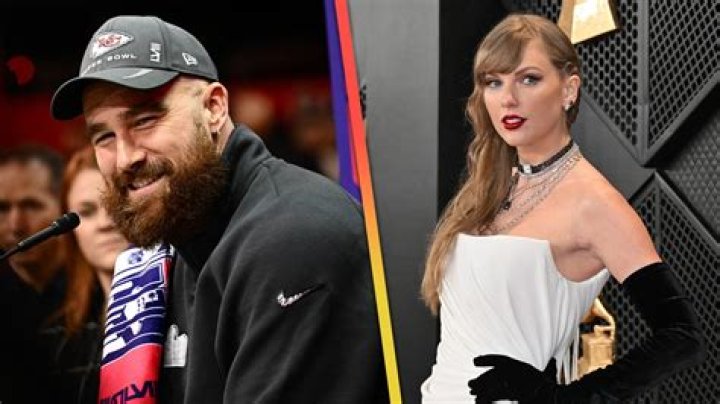 Travis Kelce Reacts to Taylor Swift Engagement Rumors at Super Bowl Press Conference